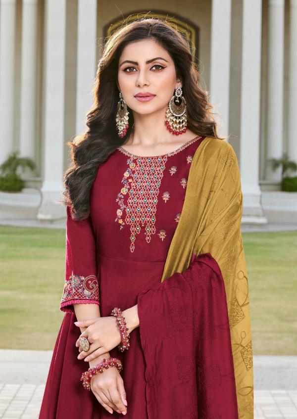 Keeloo Gracie Vol 1 Viscose Slub Designer Readymade Suit